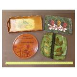 4 Trays / Platters
