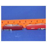 2 Swiss Army Knives