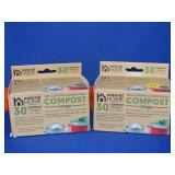 2 Boxes of Compost Bags