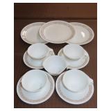 12pc Corelle Woodland Dinnerware