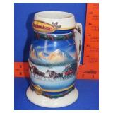 2000 Budweiser Holiday Stein