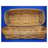 2 Longaberger Baskets