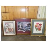 3 Framed Prints