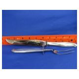 Reed & Barton Sterling Handle Carving Set