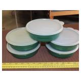 5 Tupperware Bowls