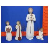 4 Willow Tree Figures