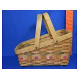 Apple Decorated Basket