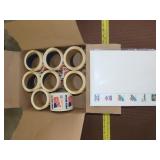 Rolls of Vintage Double Cola Stickers