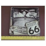 Metal Route 66 Sign