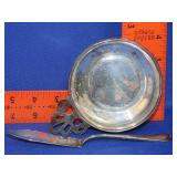 Sterling Bowl & Butter Knife - 92g