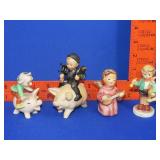 4 Goebel Figurines
