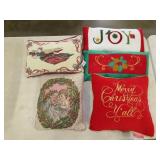 5 Christmas Pillows