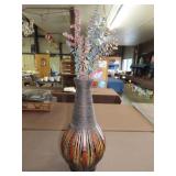 Decorative Bamboo Style Vase - 22'