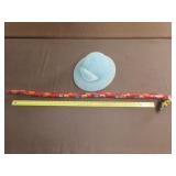 Handmade Walking Stick & Hat