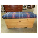 Padded Top Blanket Chest