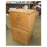 2 Drawer Wood File
