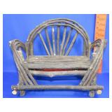 Twig Doll Bench