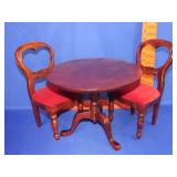 3pc Doll Table & Chair Set