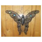 Metal Butterfly Wall Art - 28'x22'