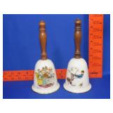 2 Norman Rockwell Bells