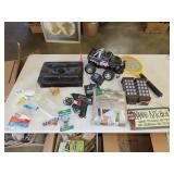 Table Lot w/ RC Car, Household & MIsc