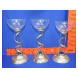 3pc Candle Holder Set