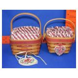 2 Longaberger Baskets