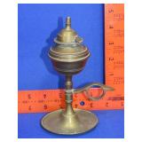 Brass Whale Oil Lamp