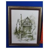 Sand Hills Cottage Oil on Canvas - 13x16