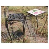 2 Decorative Plant Stands - 22'
