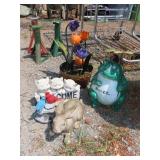 Lot of Yard Art
