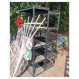 2 Plastic Shelves