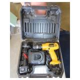 DeWalt 9.6 Volt Drill - Batteries & Charger