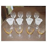 3 Sets of Stemware
