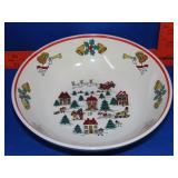 Jamestown Joy of Christmas Bowl - 9.5'