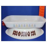 Glasbake & Fire King Casseroles