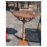 Cast Iron Bird Bath - 24'T