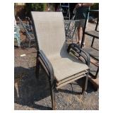 3 Patio Chairs