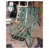 1 Old Metal Spring Chair