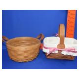 2 Longaberger Baskets