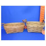 2 Longaberger Baskets
