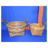 2 Longaberger Baskets