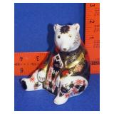 Royal Crown Derby Old Imari Honey Bear Paperweigh