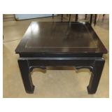 Black Square Table