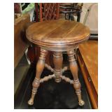 Ball & Claw Organ Stool