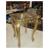 Small Gold Painted Table