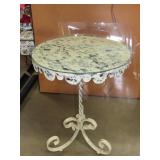 Metal Round Top Table