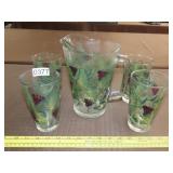 5 Piece Grape Water Set