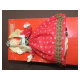 Vintage Sweedish Doll Christmas Tree Topper - 12'