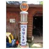 Reproduction Gulf Gas Pump - 90'T